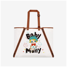 Bolsa de Ombro da Série Baby Molly Quando Eu Tinha Três Anos da Pop Mart