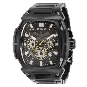 Relógio Masculino Analógico de Quartzo 53mm, Invicta DC Comics Batman 41299, Preto
