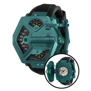 Relógio Masculino Mecânico Akula, Invicta 35299, Preto e Verde