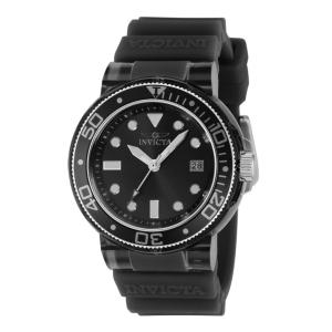 Relgio Invicta Pro Unissex - 40mm Preto e Transparente - Modelo 37299.