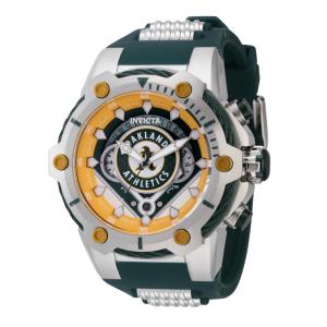 Relgio masculino MLB Oakland Athletics 51,5 mm. Ao. Verde 43499