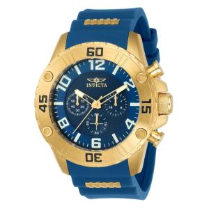Relgio Masculino Pro - 48mm. Ouro. Azul 22699