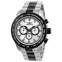 Relógio Masculino Speedway, Invicta 21799, Prata e Preto