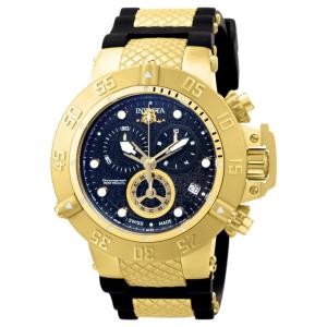 Relgio masculino Subaqua Noma III suo ETA G10.211 calibre - 50 mm. Ao. Preto 15799