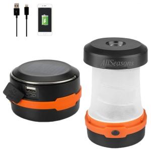 Lanterna LED Solar 3 em 1 Recarregável Laço de Suspensão em Metal Atividades Ao Ar Livre