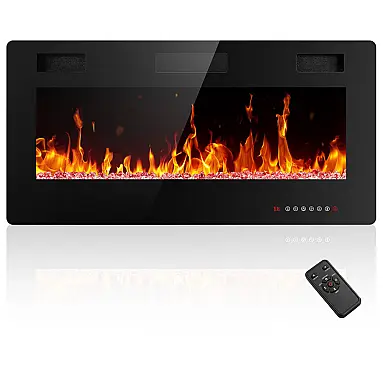 Lareira Elétrica Electactic 91x46cm 1500W