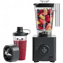 Liquidificador Chefman Obliterator Midnight Jarra Tritan 1,42L Copo Viagem 591ml Auto Blend 1380W 120V