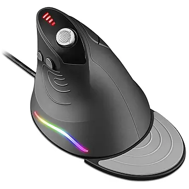 Mouse para Jogos Ergonômico Vertical