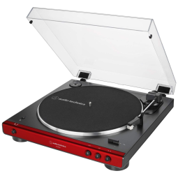 Vitrola Toca Discos AT LP60XBT RD 2 Velocidades com Bluetooth, 110v, AUDIO TECHNICA ATLP60XBTRD, Vermelho