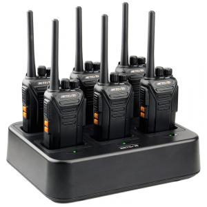 Rádio Comunicador Walkie Talkie Retevis RT27 para Adultos, Rádio Bidirecional Resistente, VOX Mão Livre, Alarme Local, com Carregador