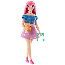 Barbie Mysteries Beach Detectives Daisy – Boneca com Roupas Removíveis e Acessórios Exclusivos, incluindo Gatinho de Estimação 2025