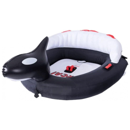 Boia Rebocável Aquática HO Orca 2 para 2 Pessoas, Preta
