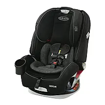 Cadeira de Bebê 4 em 1 com 4 Modos Grows4Me, Peso Indicado 2 a 45 kg, Oeste, GRACO 2095094, Preto