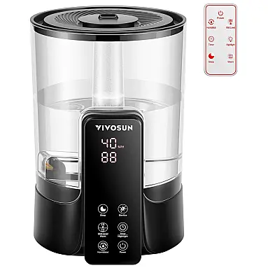 Umidificador Ultrassônico Portátil VIVOSUN 6