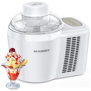 Sorveteira Automática 700 mL com 2 Modos Branca, 110v, HAIMMY ICM 700V, Branco