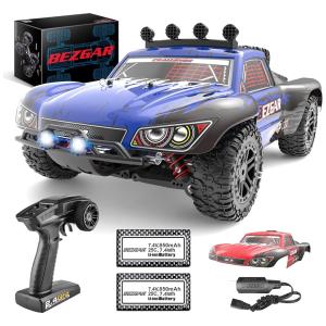 BEZGAR HS181 Carrinho de Controle Remoto Off Road até 35 km, h, Escala 118, Idade Recomendada 8