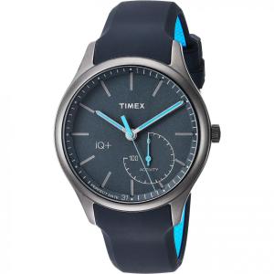 Timex Relógio Masculino Inteligente com Pulseira de Silicone, Preto