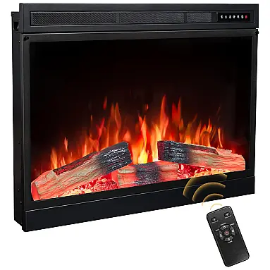 Lareira Elétrica de Embutir A66x86L