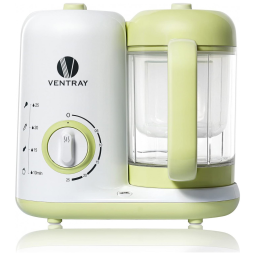 Processador de Alimentos para Bebês Tudo em Um Aquece e Prepara, 110V 300W, Ventray, Verde