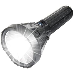 Lanterna 1000LM com USB, 5 Modos de Luz, á Prova D IPX5, 50W, BUD K, Preto