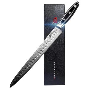 Faca TUO Black Hawk S Slicer Jestik, Aço Inoxidável, Preto