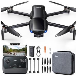 Ruko U11MINI 4K: Drone de bolso com câmera para adultos, fotos de 8K e vídeos de 4K a 30fps, gimbal de 3 eixos, transmissão digital FPV