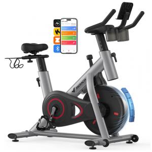 Bicicleta de exercício. Bicicleta estacionária com pasta de freio com aplicativo exclusivo. BIIXA BIIXA ROUM Indoor