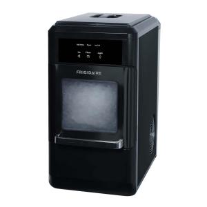 Máquina de Gelo Automática Portátil Produz até 19kg, 24H, Cor, 110v, FRIGIDAIRE EFIC237 SSBLACK, Preto