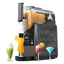 Máquina de Slush Raspadinha WIE 2,6L 5 Programas Frozen Cinza Sem Gelo Auto Limpeza 110V