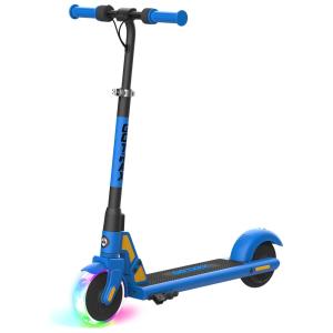Patinete Elétrico para Crianças de 6 a 12 anos, Peso Max 70kg, Gotrax GKS, Cinza
