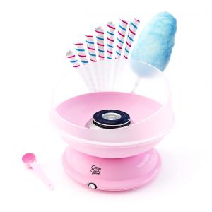 Máquina de Algodão Doce Elétrica Profissional com 1 Colher de Açúcar e 8 Cones de Algodão, 110v, COTTON CANDY EXPRESS CC1000, Rosa