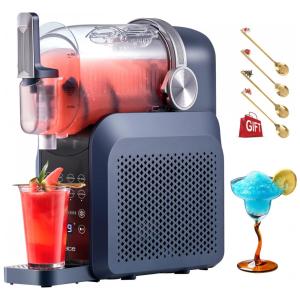 Máquina de Raspadinha 7 em 1 para Casa 2,6 litros, Fabricante de Slushies de Bancada sem a Necessidade de Gelo, AutoLimpeza