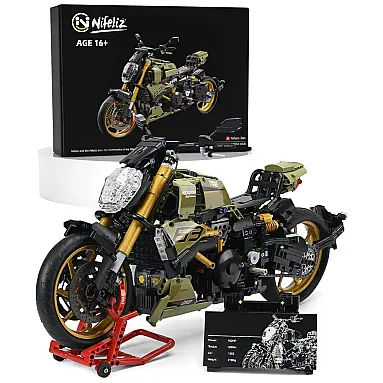 Kit de Construção Motocicleta Elegante