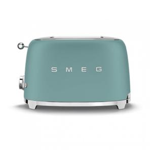Torradeira SMEG 2 Fatias com 6 Configurações e Função de Descongelamento Verde