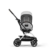 Carrinho de Bebê com Assento Giratório 360º e Compatível com Assentos de Carro, CYBEX Eezy S Twist +2 V2, Cinza