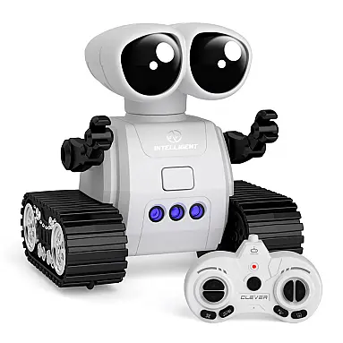 Robô Programável Preto e Branco