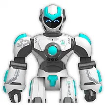 Robô Programável Inteligente STEMTRON com Controle Remoto e Detecção de Gestos para Crianças Acima de 3 Anos, Branco