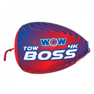 World Boia Rebocável Aquática para 4 Pessoas, WOW SPORTS, Azul