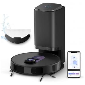 Aspirador de Pó Robô com Controle por APP e Sucção Forte 4000PA, 110V, OBODE A8, Preto