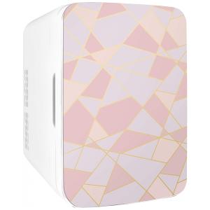 Mini Geladeira para Skincare 10 Litros, 12V, Bivolt, COOLULI I10L2FR, Rosa