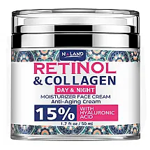 Midand Facial Anti Idade com Ácido Hialurônico e Colágeno para Mulheres e Homens, MIDEAND, Branco