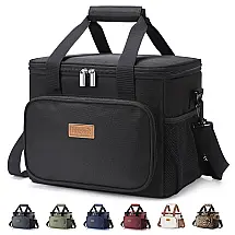 Bolsa Térmica Portátil 15L, Mantém Quente, Frio Por até 5H, LIFEWIT, Preto