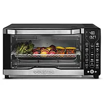 Forno Elétrico de Bancada 12 em 1 com Painel de Controle Digital, 110v, GOURMIA GTF7360, Preto