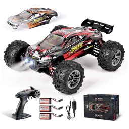 Off Road Controle Remoto Caminhão 4x4 Sem Fio Alcance 80mts 116 Velocidade 36km, h