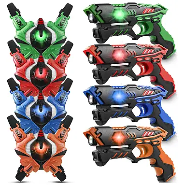 Pistola Infantil com Laser Infravermelho
