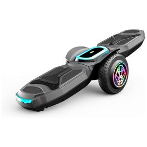 Skate Hoverboard Elétrico Atinge até 11 km, h, Recarregável, 7H de Ação, ZipBoard, Preto