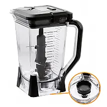 Nezpare Jarra XL de 2,13L com Tampa e Conjunto de 6 Lâminas para Liquidificadores Ninja BL660 a BL780