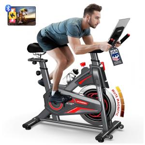 Bicicleta de exercício - bicicleta estacionária magnética para academia em casa - bicicleta de ciclismo interna