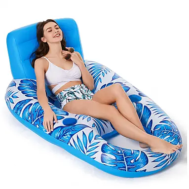 Boia flutuante inflável Jasonwell azul