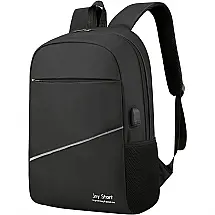 JOY START Mochila Unissex para Laptop com Porta USB, GENERIC Hapshyus mE0J0Mmr, Preto
